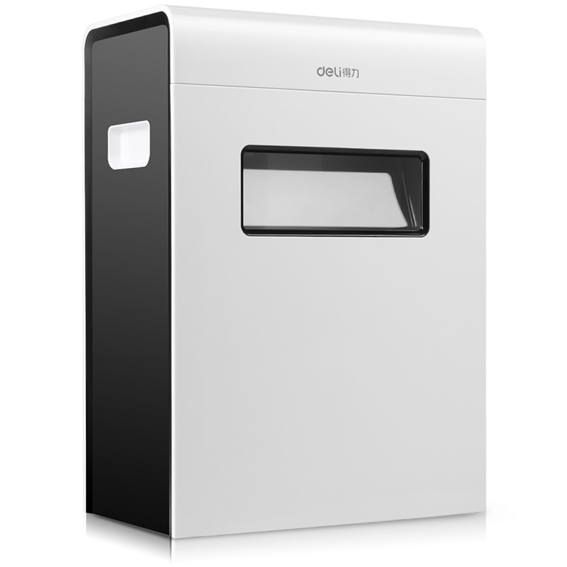 得力(deli) 9911 碎纸机 平板系列标杆碎纸机 多功能办公 碎纸机 白色