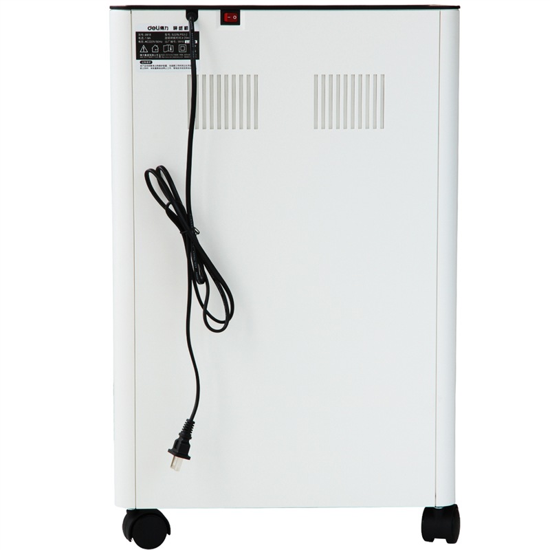 得力(deli) 9916 碎纸机 大型商务办公白色多功能碎纸机