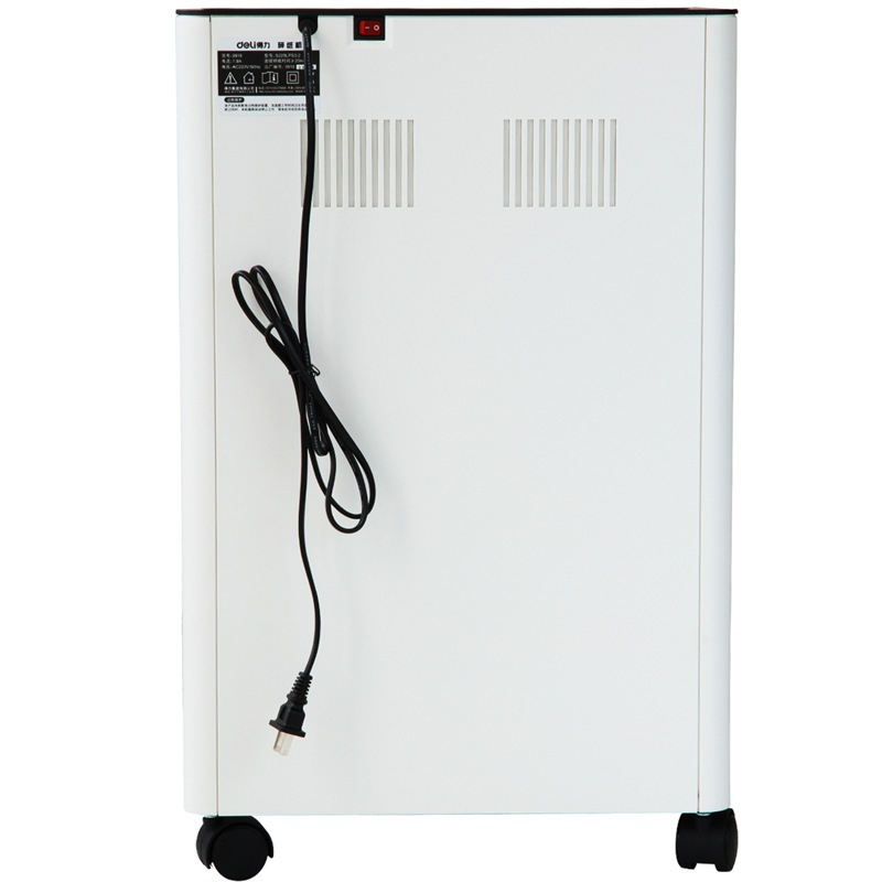 得力(deli) 9916 碎纸机 大型商务办公白色多功能碎纸机