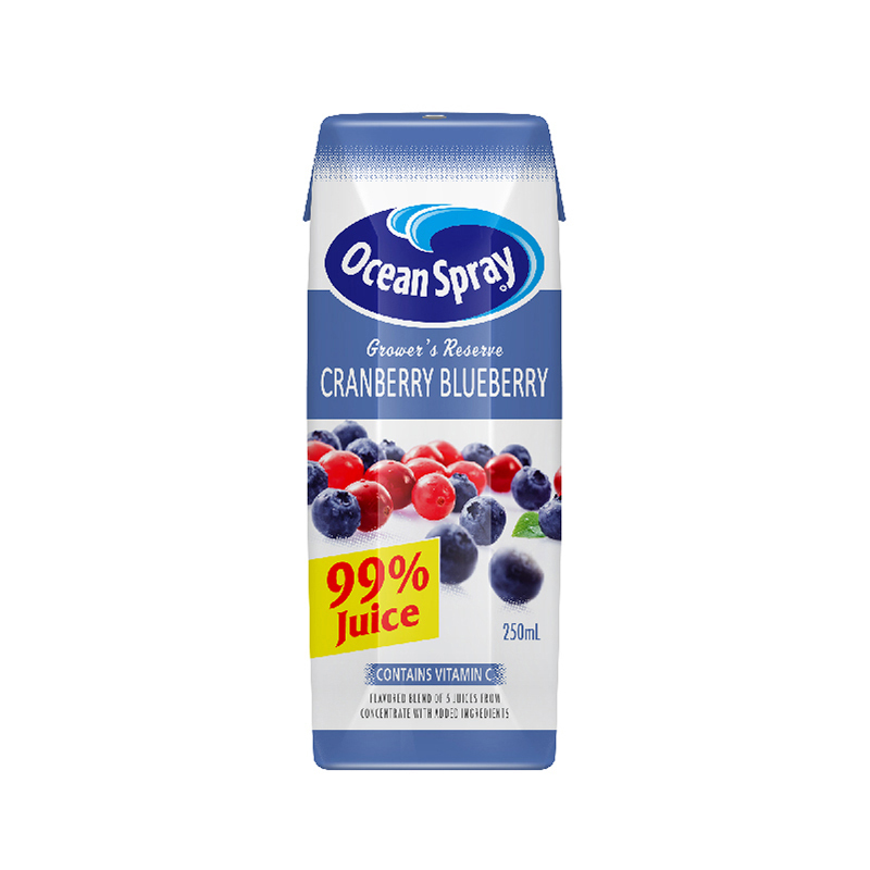 Ocean Spray 优鲜沛 蓝莓苹果葡萄复合果汁饮料250ml*6