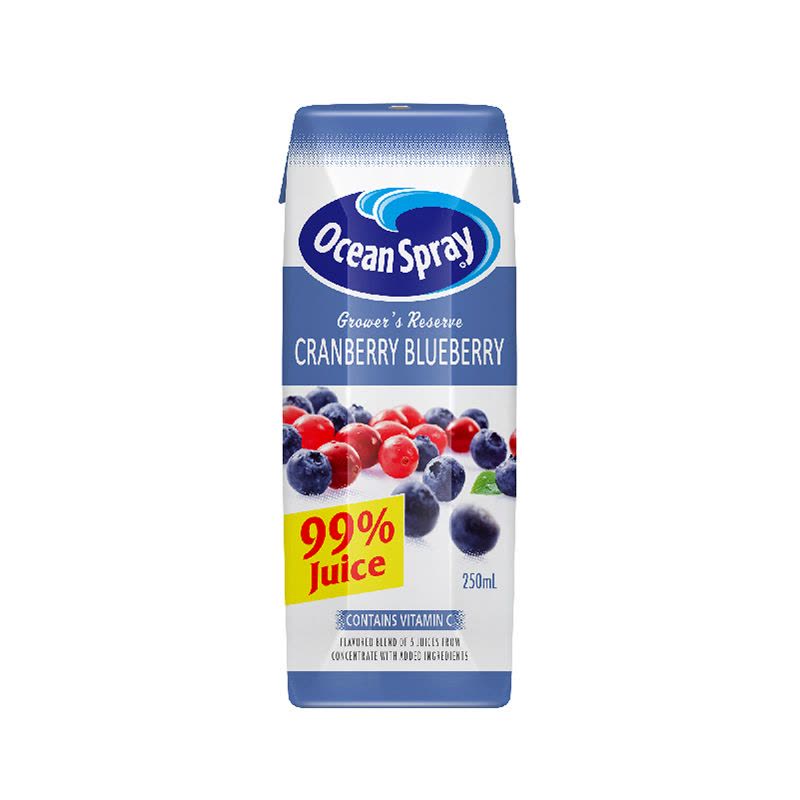 Ocean Spray 优鲜沛 蓝莓苹果葡萄复合果汁饮料250ml*6图片