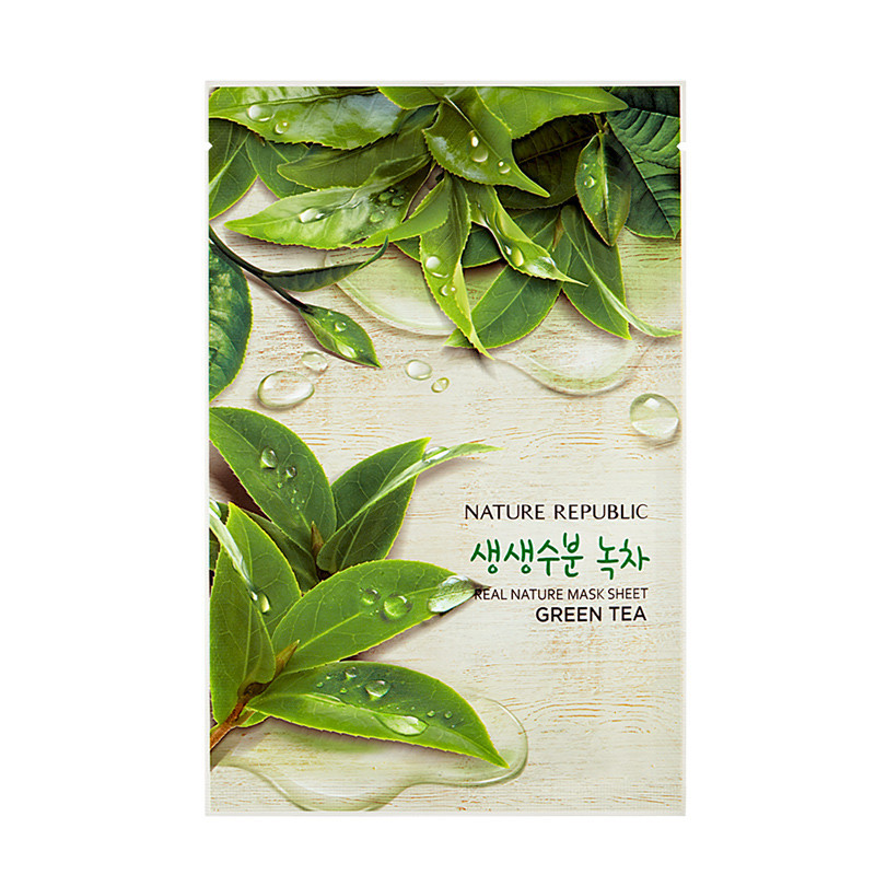 Nature Republic 纳益其尔精粹自然绿茶面膜 23ml*10片