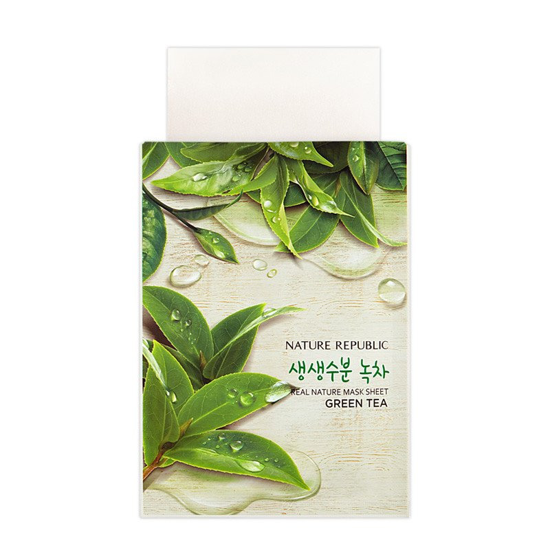Nature Republic 纳益其尔精粹自然绿茶面膜 23ml*10片