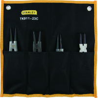 史丹利 4件7"卡簧钳套装 TK911-23C