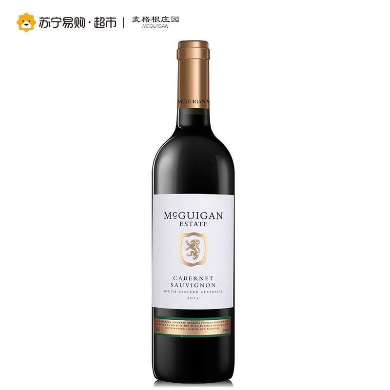 麦格根庄园 赤霞珠红葡萄酒 750ml 单支装图片