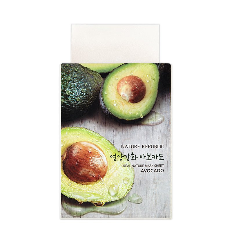Nature Republic 纳益其尔精粹自然鳄梨面膜 23ml*10片
