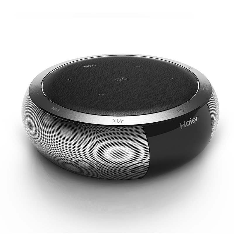 海尔无线智能音箱无线充电音响蓝牙音箱qi无线充电器手机底座蓝牙40