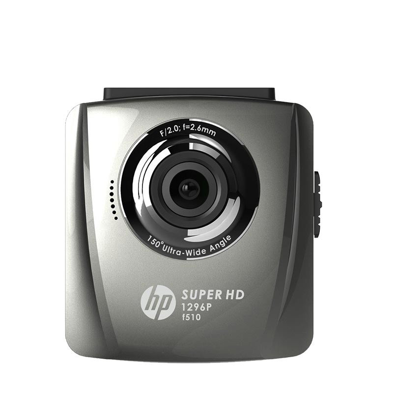 hp惠普行车记录仪高清夜视王1296p循环录像单镜头循环录影安霸f510