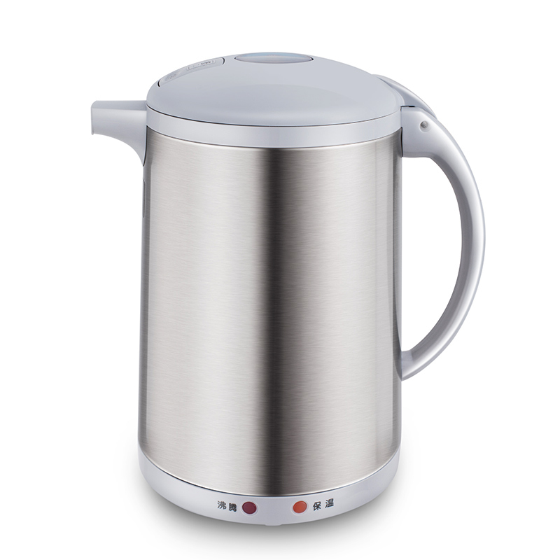 象印(ZO JIRUSHI) 电热水壶CH-DSH10C 不锈钢电水壶手提式快烧壶1升防漏防空烧电热水瓶