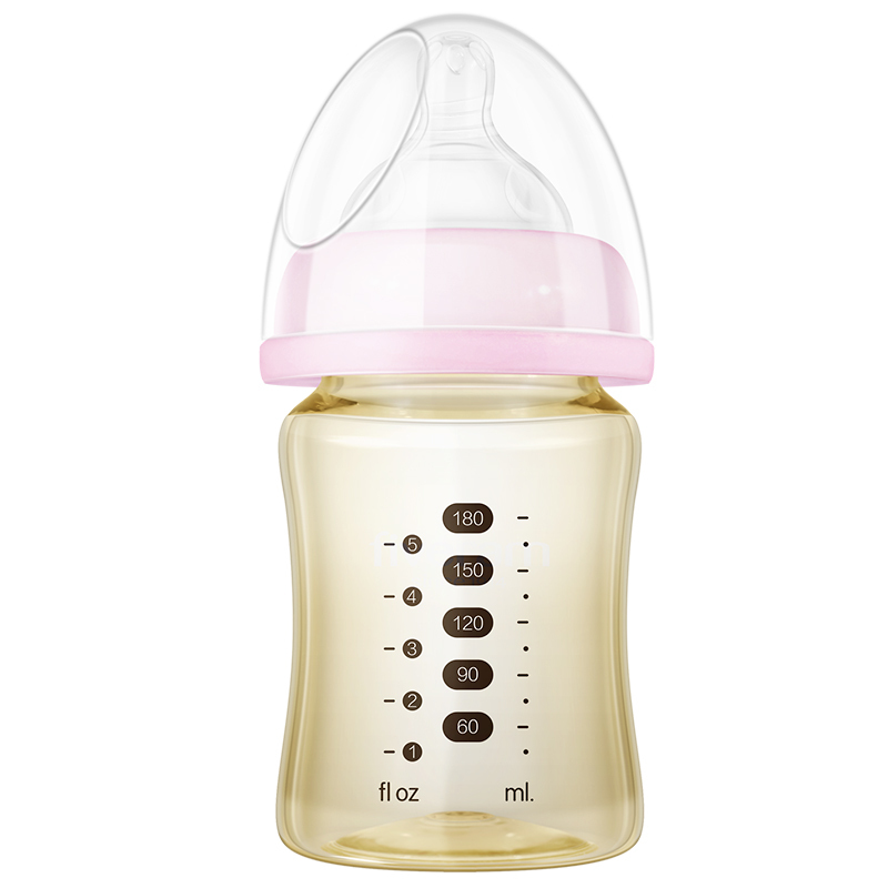 五羊孩子宝粉精灵黄金PPSU宽口径奶瓶180ml