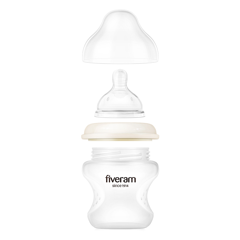 五羊 孩子宝原生硅胶宽口径奶瓶150ml