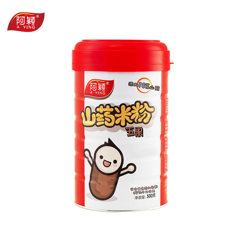 阿颖 山药五果米粉 500g/罐