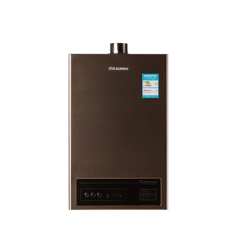 迅达燃气热水器JSQ19-VA 10升天然气 恒温强排式热水器