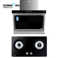 迅达CT1502+N5-LA侧吸式抽油烟机天然气嵌入式燃气灶具正品烟灶套餐