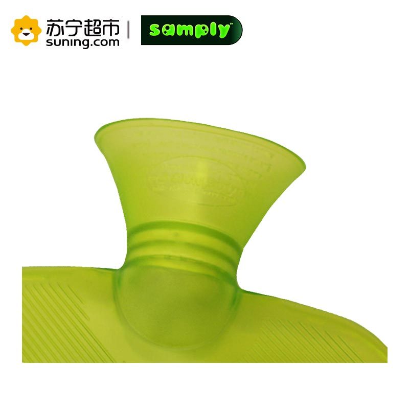 三朴 雨丝橡胶PVC冲注水热水袋暖水袋 1800ml