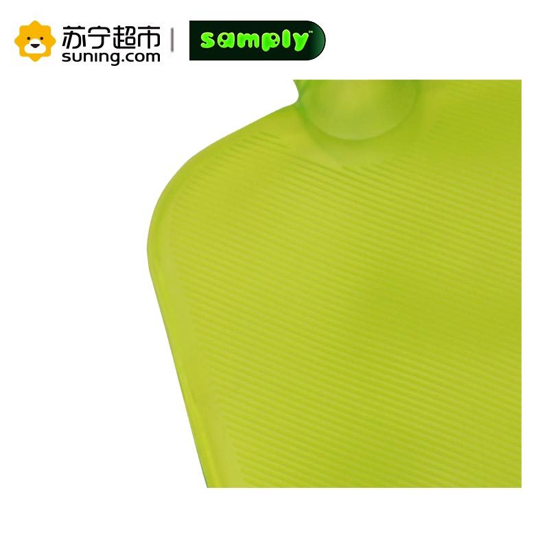 三朴 雨丝橡胶PVC冲注水热水袋暖水袋 1800ml
