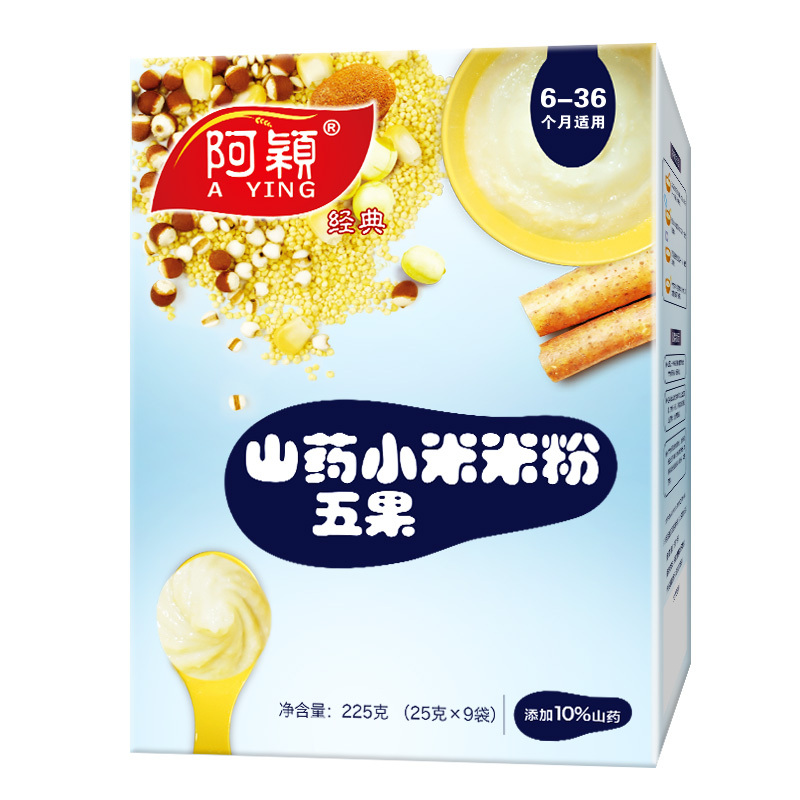 阿颖 山药五果小米米粉 225g/盒