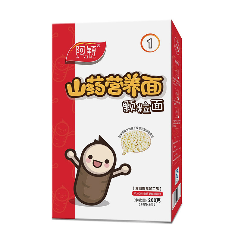 【苏宁自营】阿颖 山药颗粒面 200g/盒