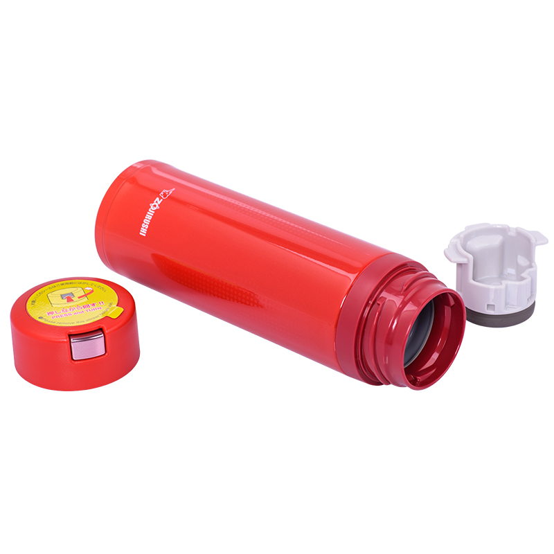 象印(ZO JIRUSHI) 保温杯SM-XB48 日本象印真空保温杯480ml 高档进口不锈钢男女款车载单手杯 绯红色