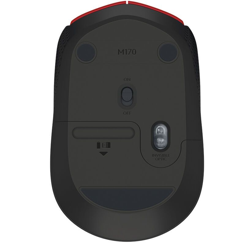 罗技(Logitech)M170无线鼠标 灰色