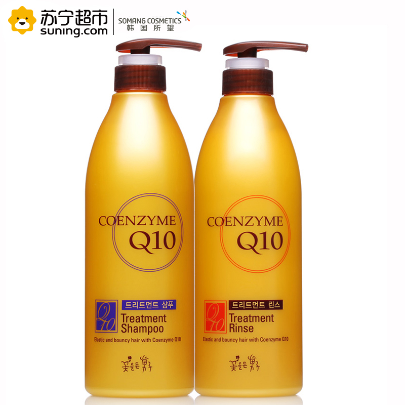 Somang紧致湿润洗护组套(洗发水720ml+护发素720ml)