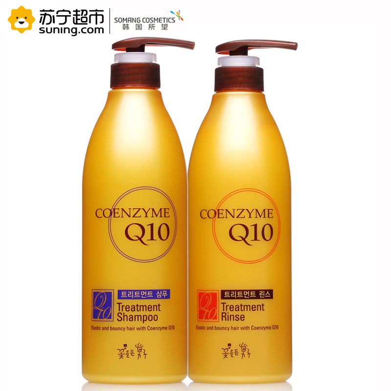 Somang紧致湿润洗护组套(洗发水720ml+护发素720ml)图片