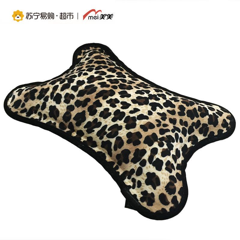 美美充电防爆热水袋暖水袋暖手宝水电分离暖手袋电暖宝暖宝宝 豹纹图片