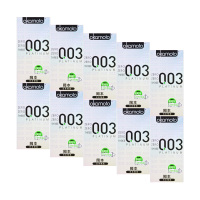 冈本—避孕套0.03白金100片组合（10盒）