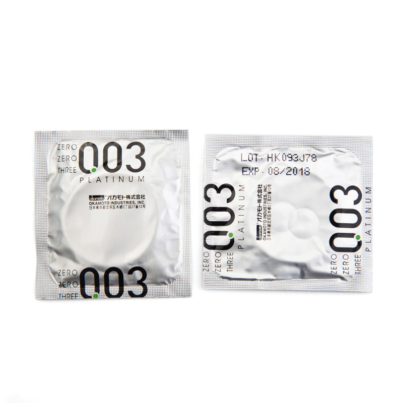 冈本—避孕套0.03白金100片组合（10盒）