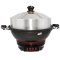 半球(Peskoe) 电热锅 ZF-34 5.5L 34CM 加厚铸铁防溢 电蒸锅 双层电蒸锅 保温 2100W大功率