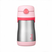 膳魔师(THERMOS Foogo)不锈钢保温吸管杯290ML BS5353 PK 粉色