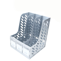 树德(Shuter) N903Y 三格资料架 银色