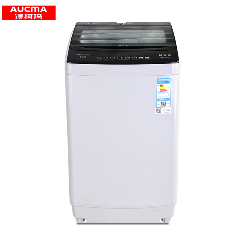 澳柯玛(AUCMA)XQB70-2669SN 7公斤智能洗涤 十档水位 强力桶风干 全自动波轮洗衣机(灰色)