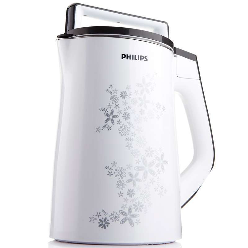 飞利浦(Philips)全新升级自动豆浆机 家用多功能五谷豆浆机1.3L HD2073