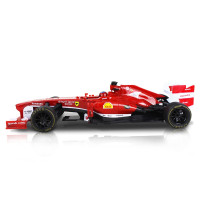 祥佳 方向盘1:12方程式F1充电遥控车模 男孩儿童玩具汽车 727-AS5红色