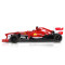祥佳 方向盘1:12方程式F1充电遥控车模 男孩儿童玩具汽车 727-AS5红色