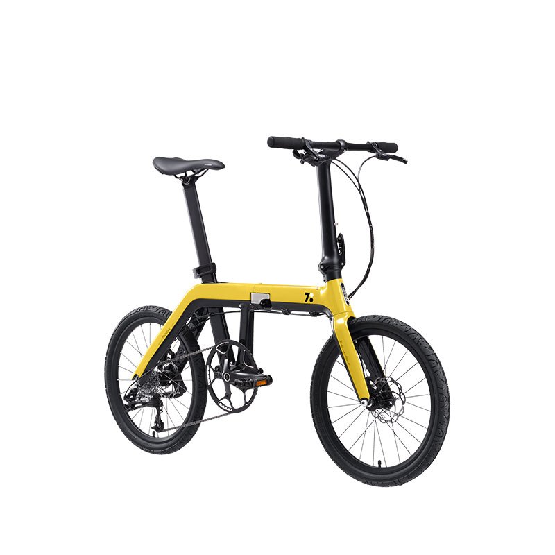 700Bike 新一代城市折叠车银河-星芒黄