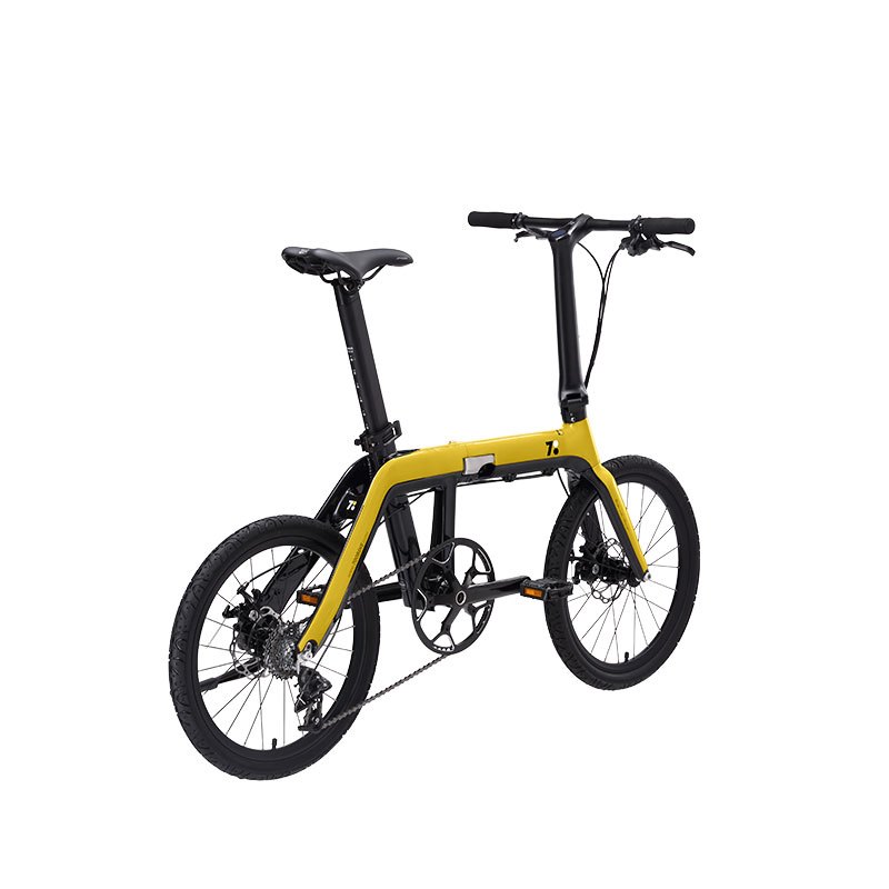 700Bike 新一代城市折叠车银河-星芒黄