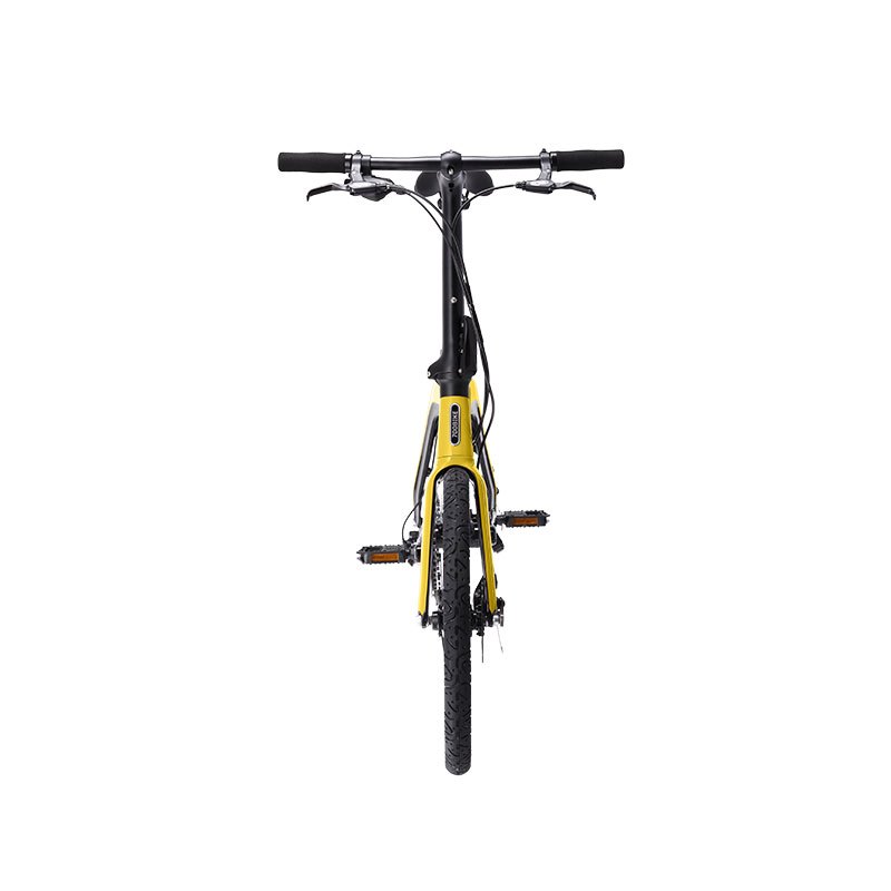 700Bike 新一代城市折叠车银河-星芒黄