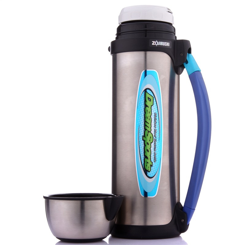 象印(ZO JIRUSHI)保温壶SJ-SD10 日本象印真空保冷保温杯1000ml 不锈钢真空保温壶 户外运动 旅行壶
