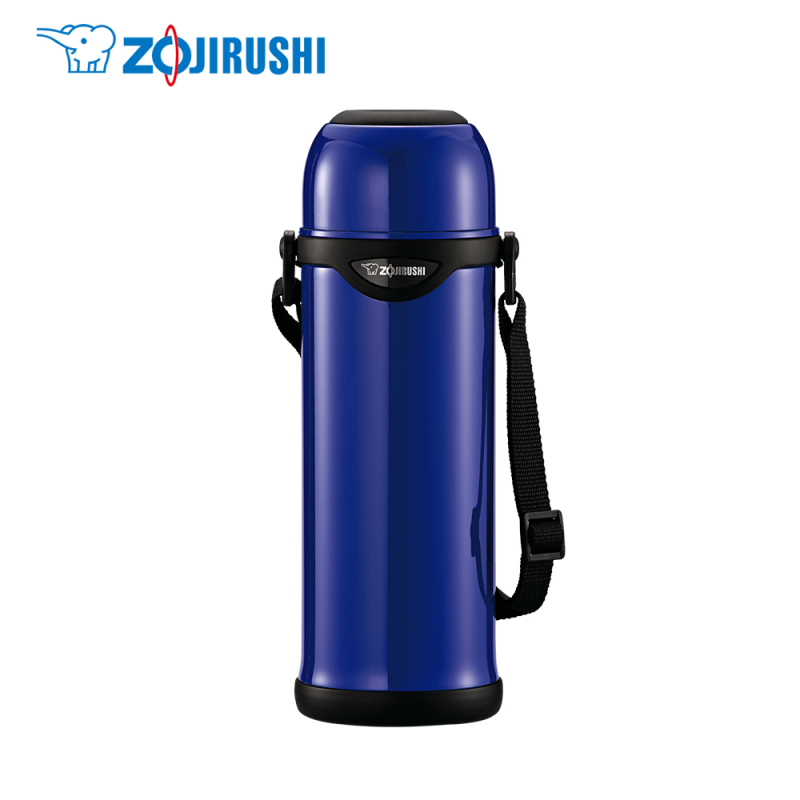 象印(ZO JIRUSHI) 保温杯SJ-TG08 真空保冷保温杯800ml 不锈钢真空保温壶 户外运动 旅行壶 深蓝色