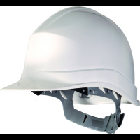 代尔塔 ZIRCON I 锆石1型抗紫外线高密度聚乙烯(PE)安全帽-白 102011