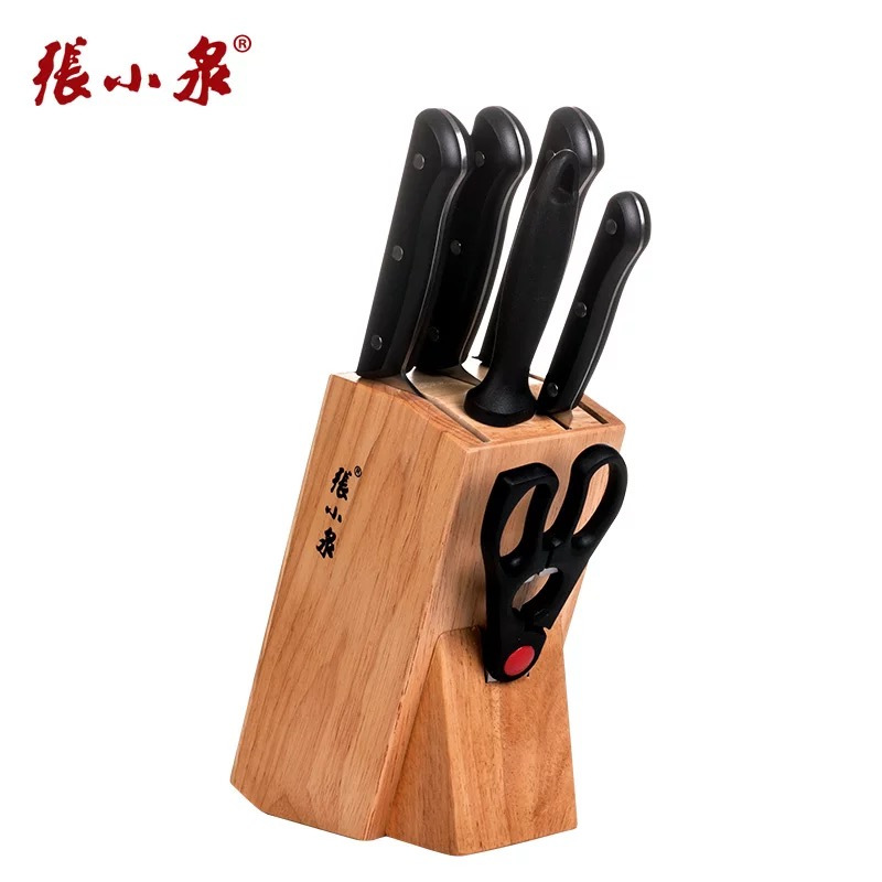 张小泉锋古不锈钢刀具七件套切菜切肉刀厨房菜刀套装W70079000