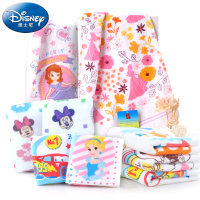 迪士尼Disney纯棉印花儿童巾柔软全棉纱布洗脸毛巾宝宝毛巾