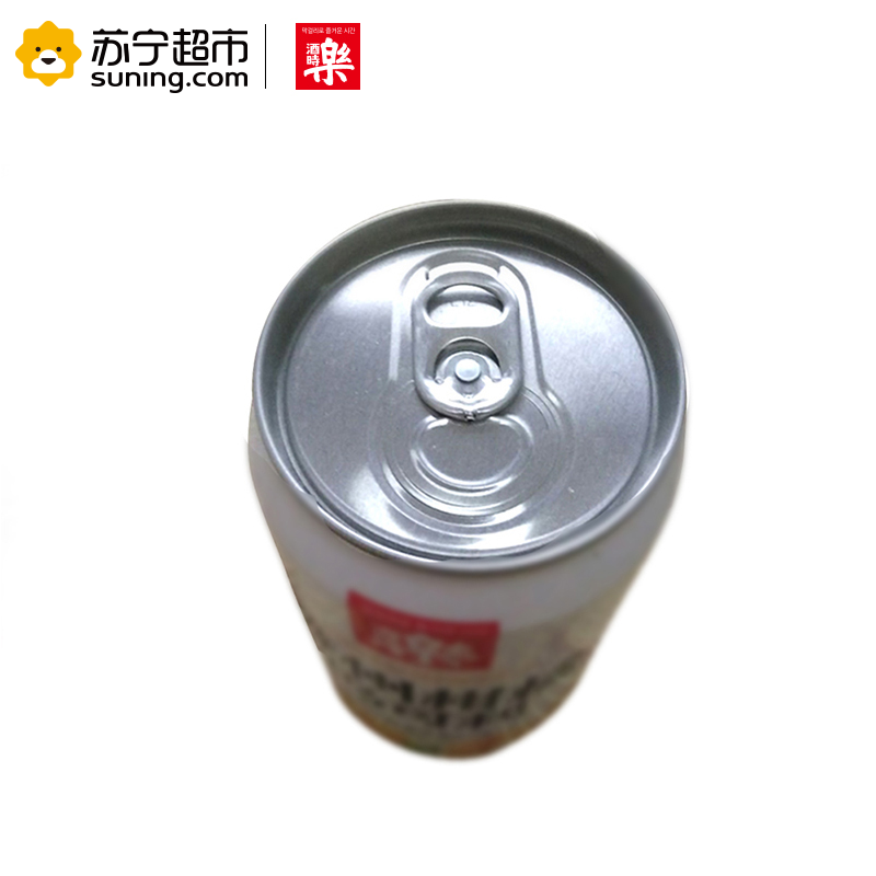 [苏宁超市]韩国进口米酒 济州柑橘玛可利米酒 350ml