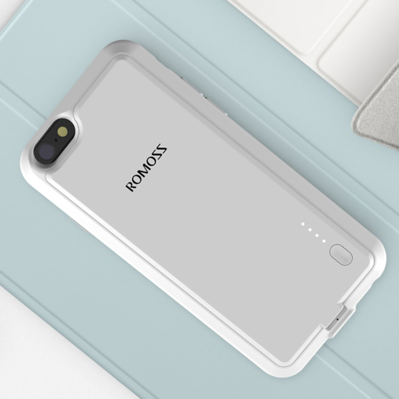 罗马仕(ROMOSS) EnCase 6P iPhone6Plus /6S Plus 背夹电池 古董白色