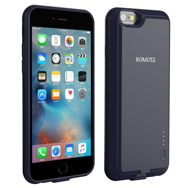 罗马仕(ROMOSS) EnCase 6S iPhone6 /6S 背夹电池 午夜蓝色