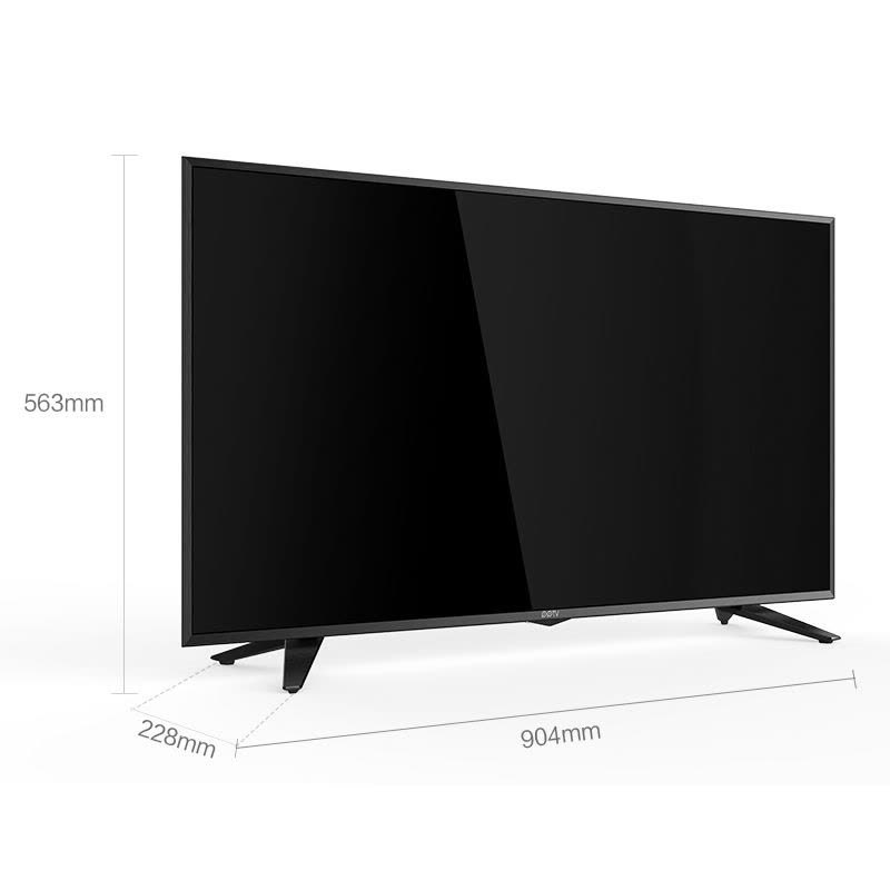 PPTV-40C2黑 40英寸6核6位处理器 8GB存储 高清网络液晶智能平板互联网电视图片