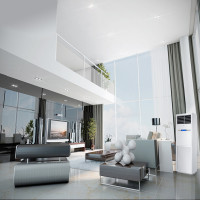 海尔（Haier）KFRd-125LW/51BBC13商用中央空调5匹柜机2套冷暖380V商铺用户赠商用路由器使用权