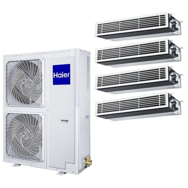 海尔(Haier)大6匹 一拖四 WIFI智控 RFC160MXSAVA(G) 乳白色